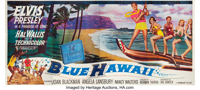 blue hawaii poster 0011