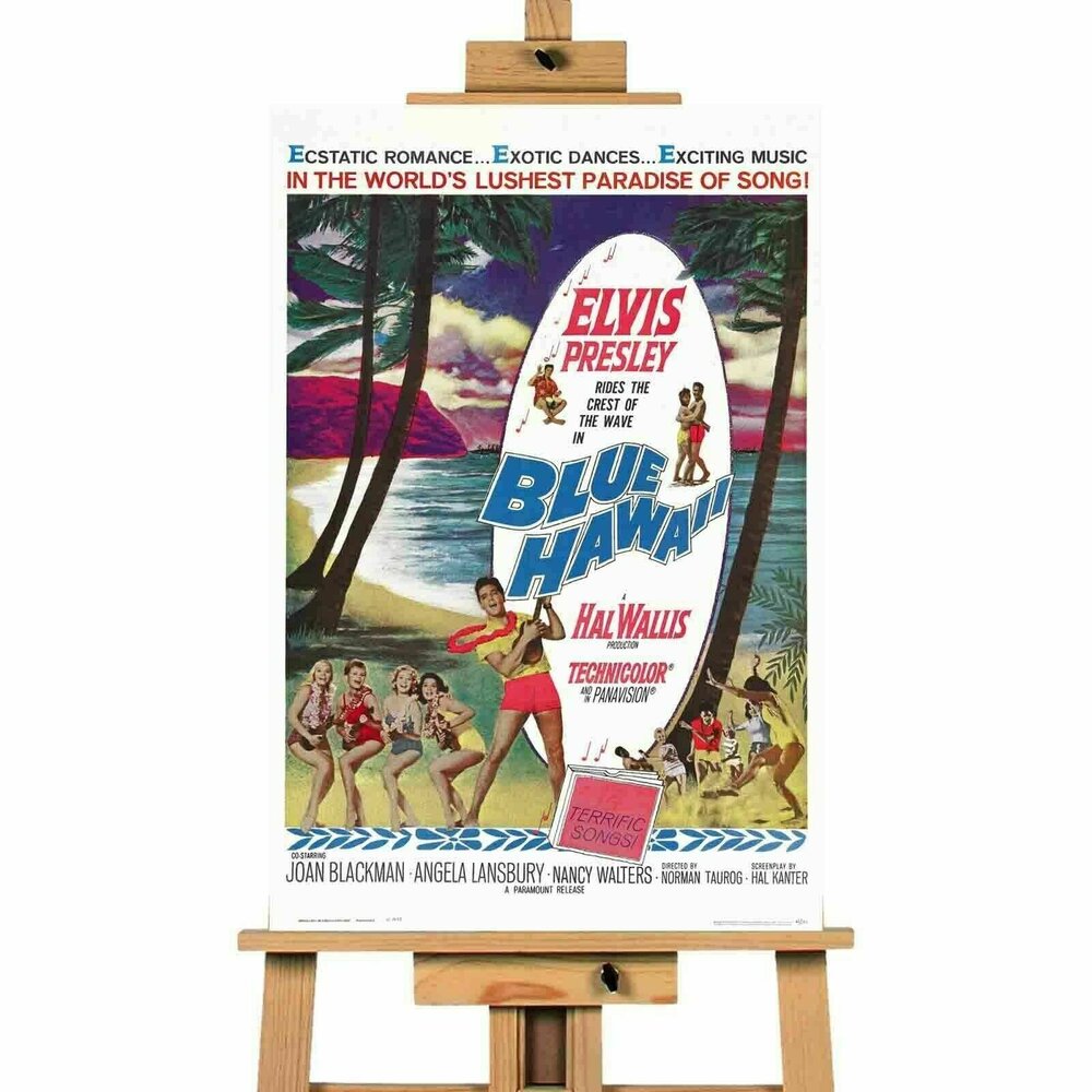 blue hawaii poster 0012