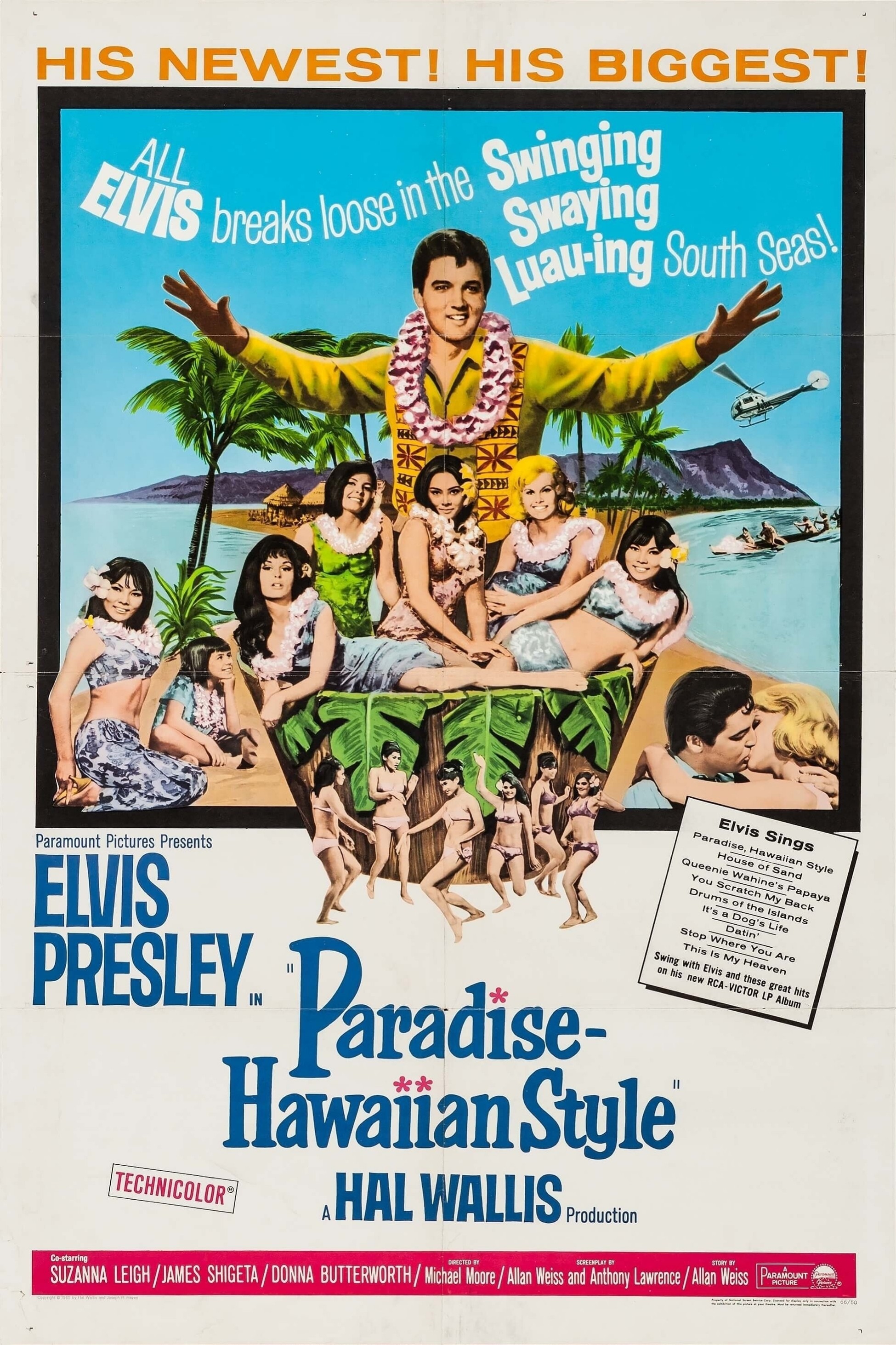 blue hawaii poster 0013