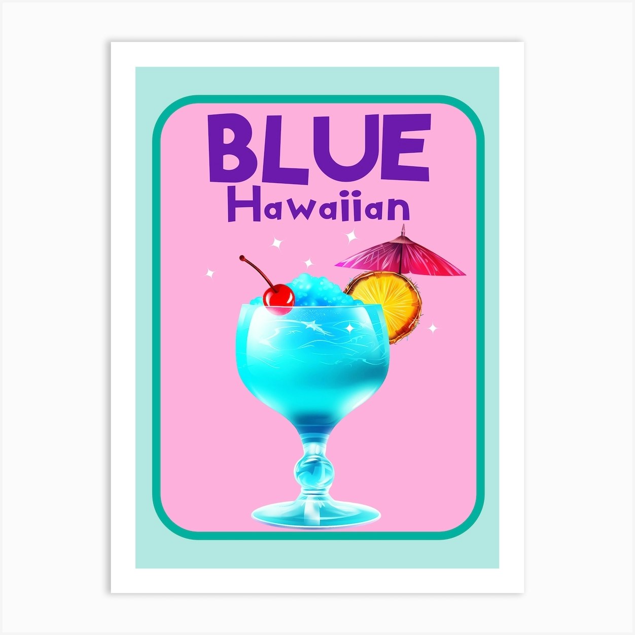 blue hawaii poster 0022