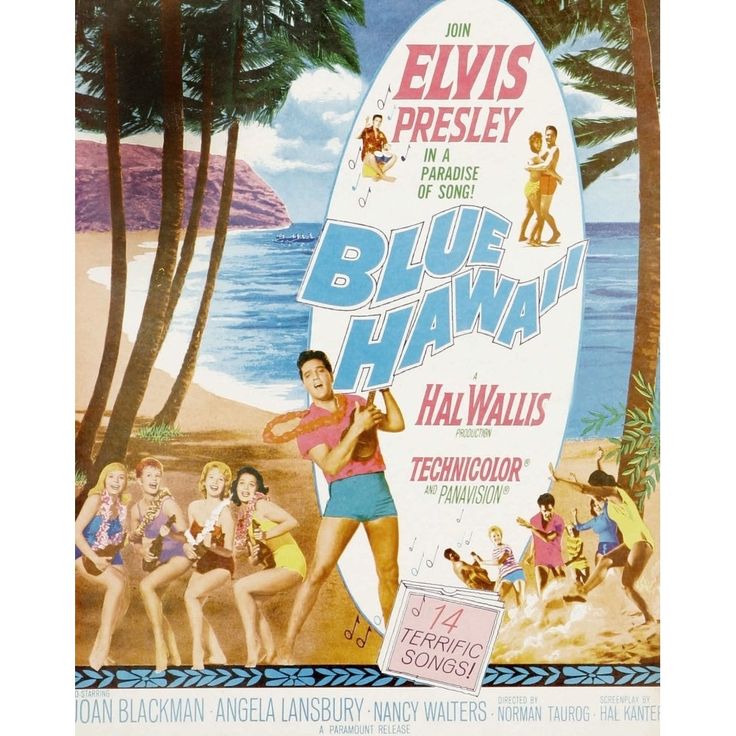 blue hawaii poster 0025