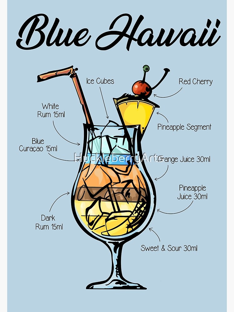 blue hawaii poster 0026