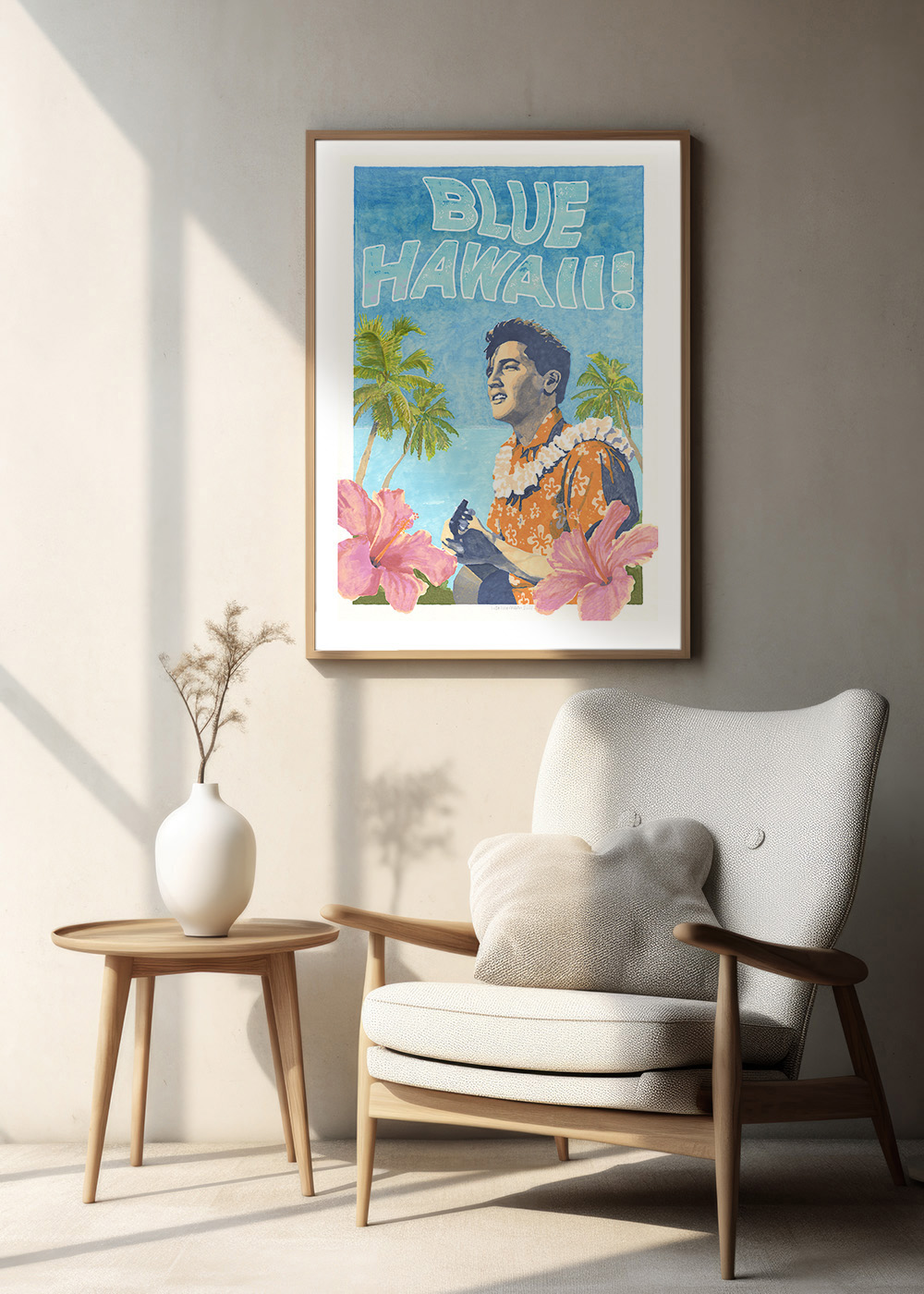 blue hawaii poster 0032