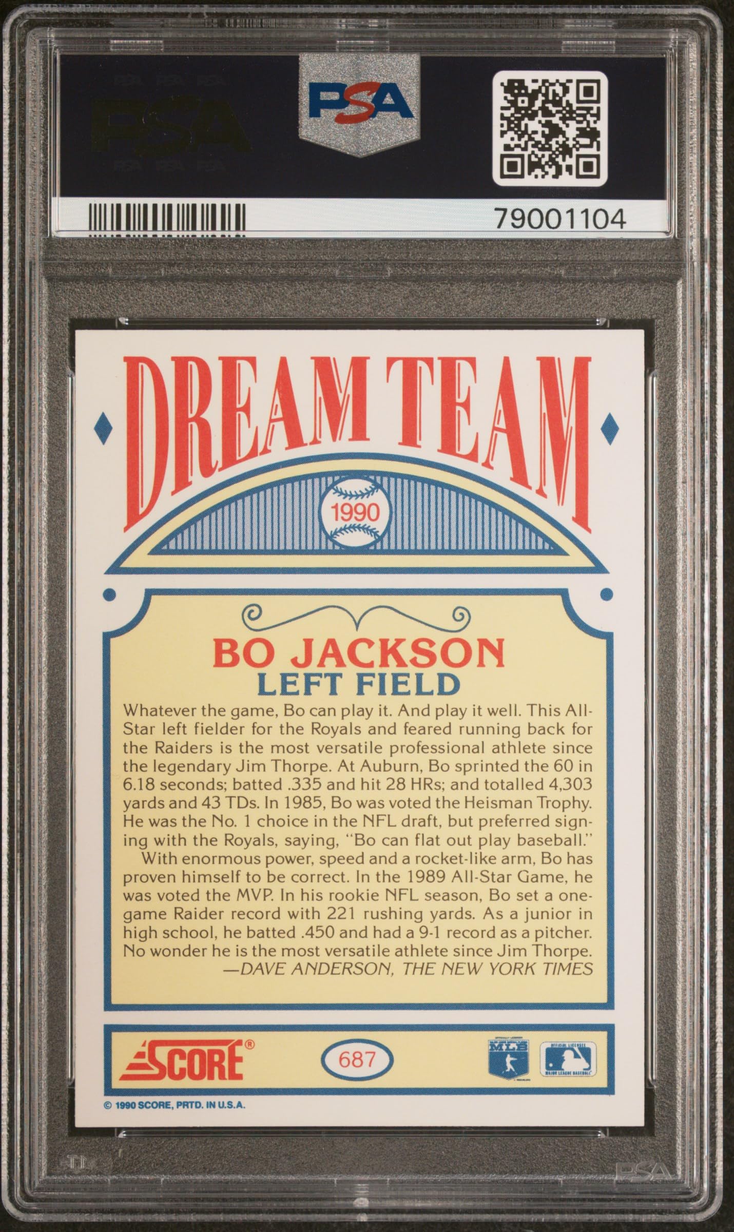 bo jackson 1990 0043