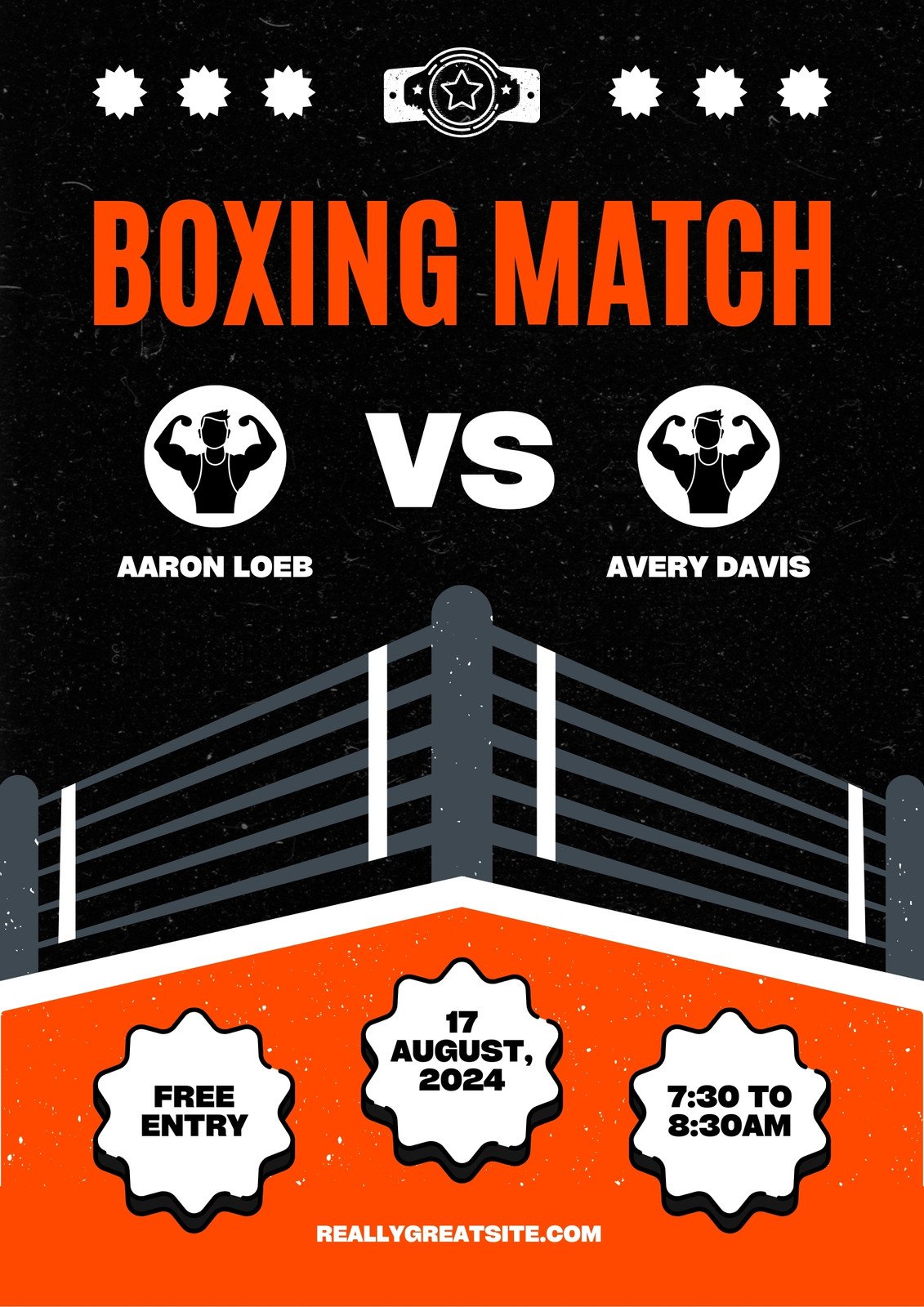 boxing event posters 0037