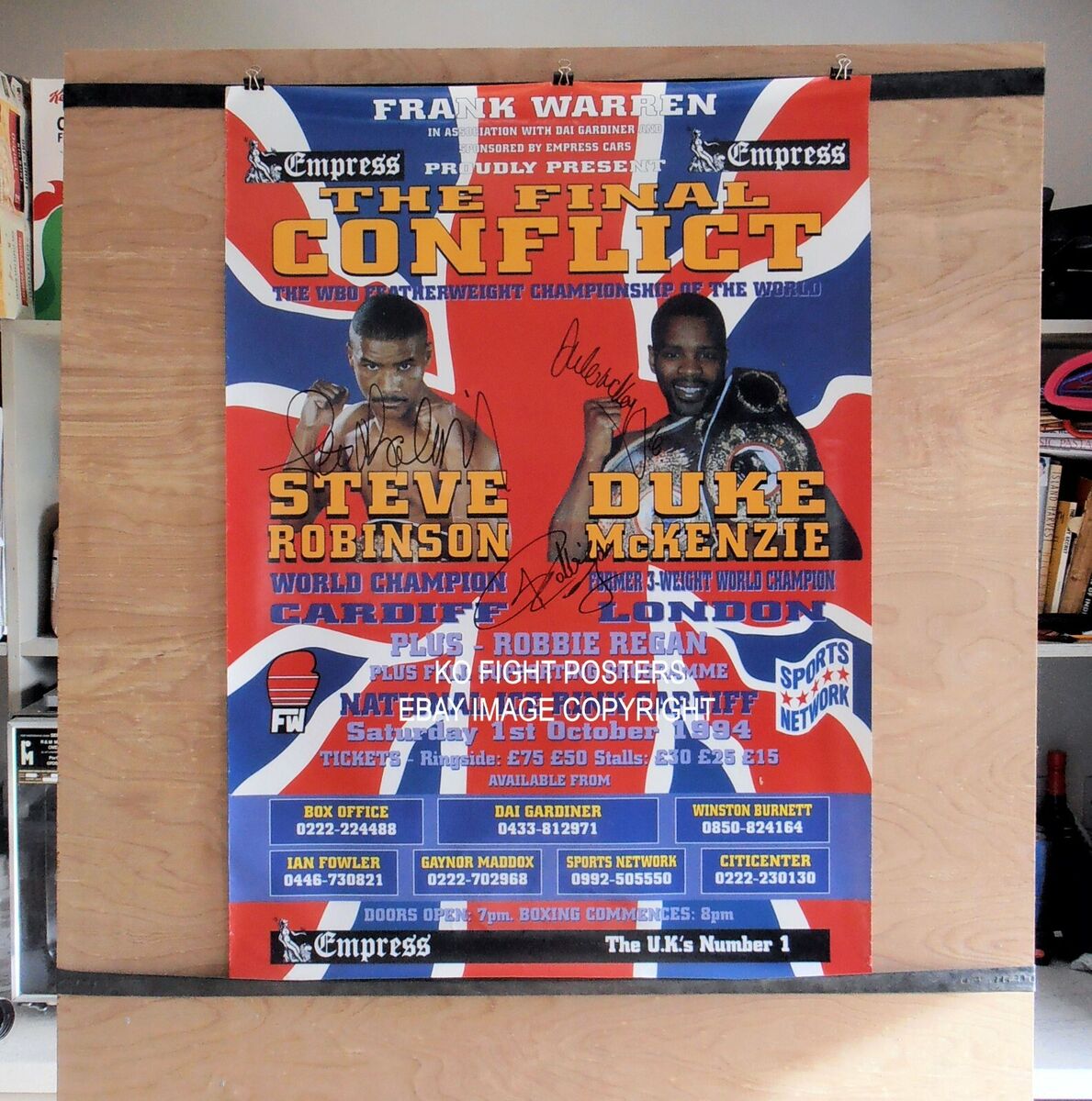 boxing event posters 0044