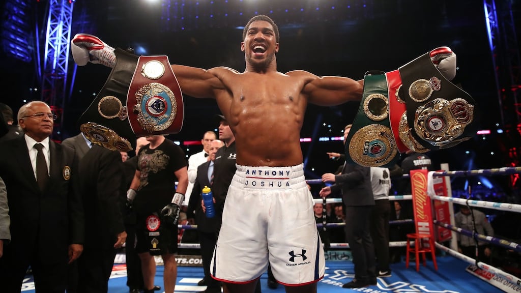 boxing heavyweight title fight