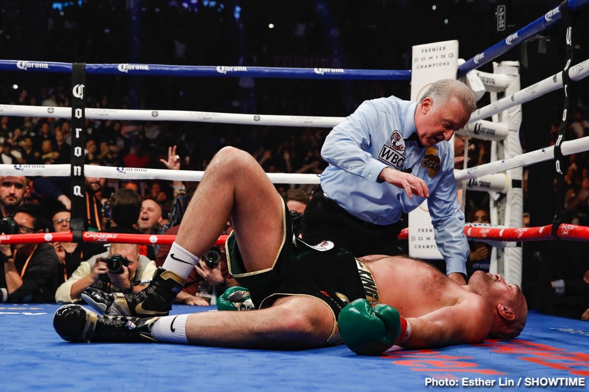 boxing highlights Fury Wilder