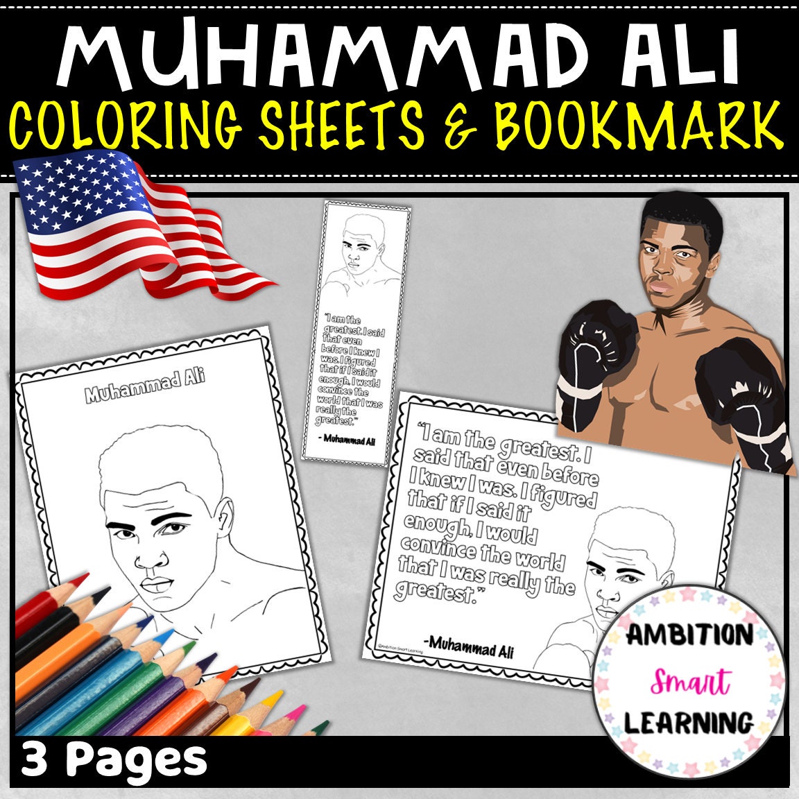 boxing icon crafts.