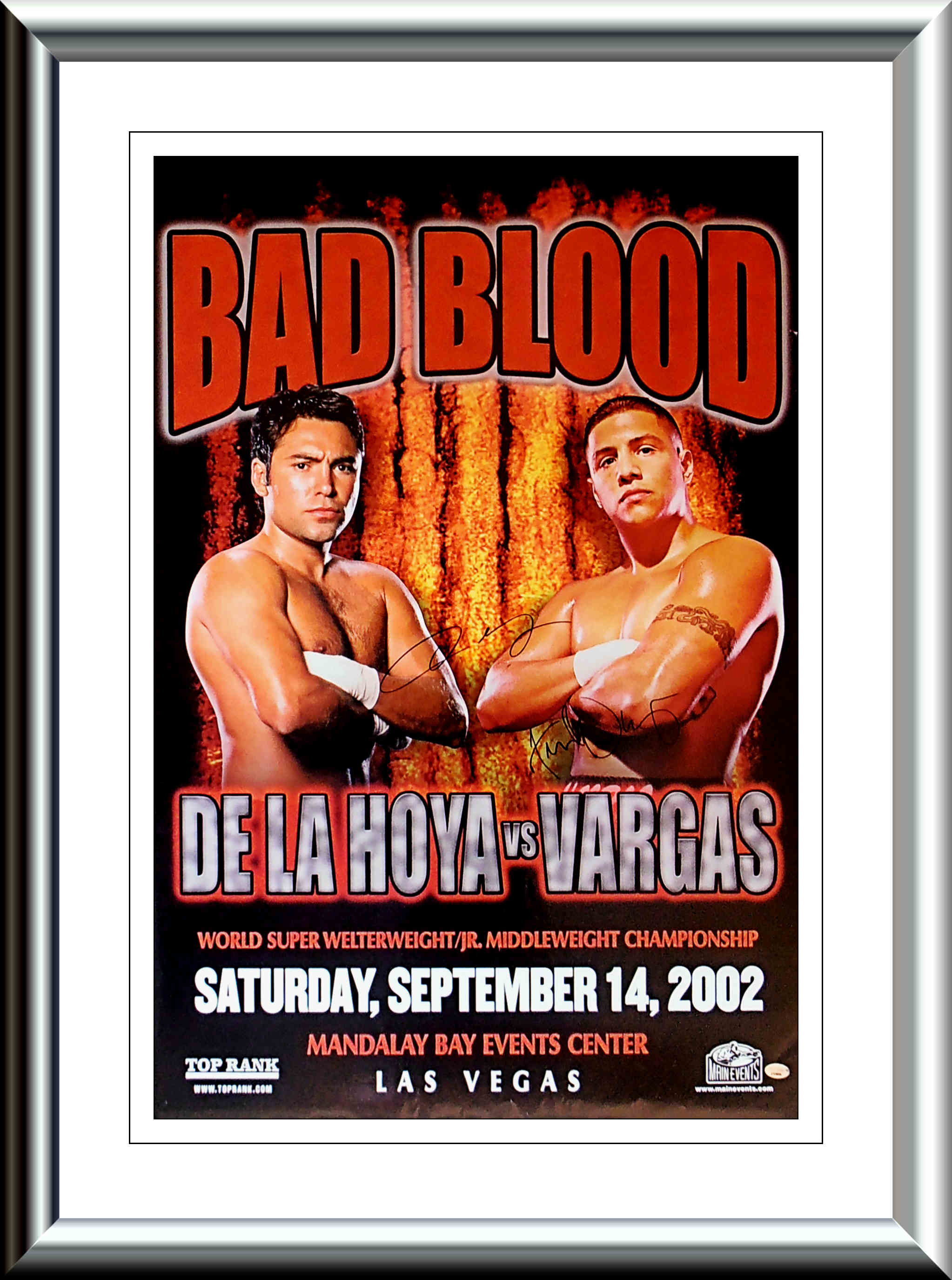 boxing match analysis De La Hoya Vargas