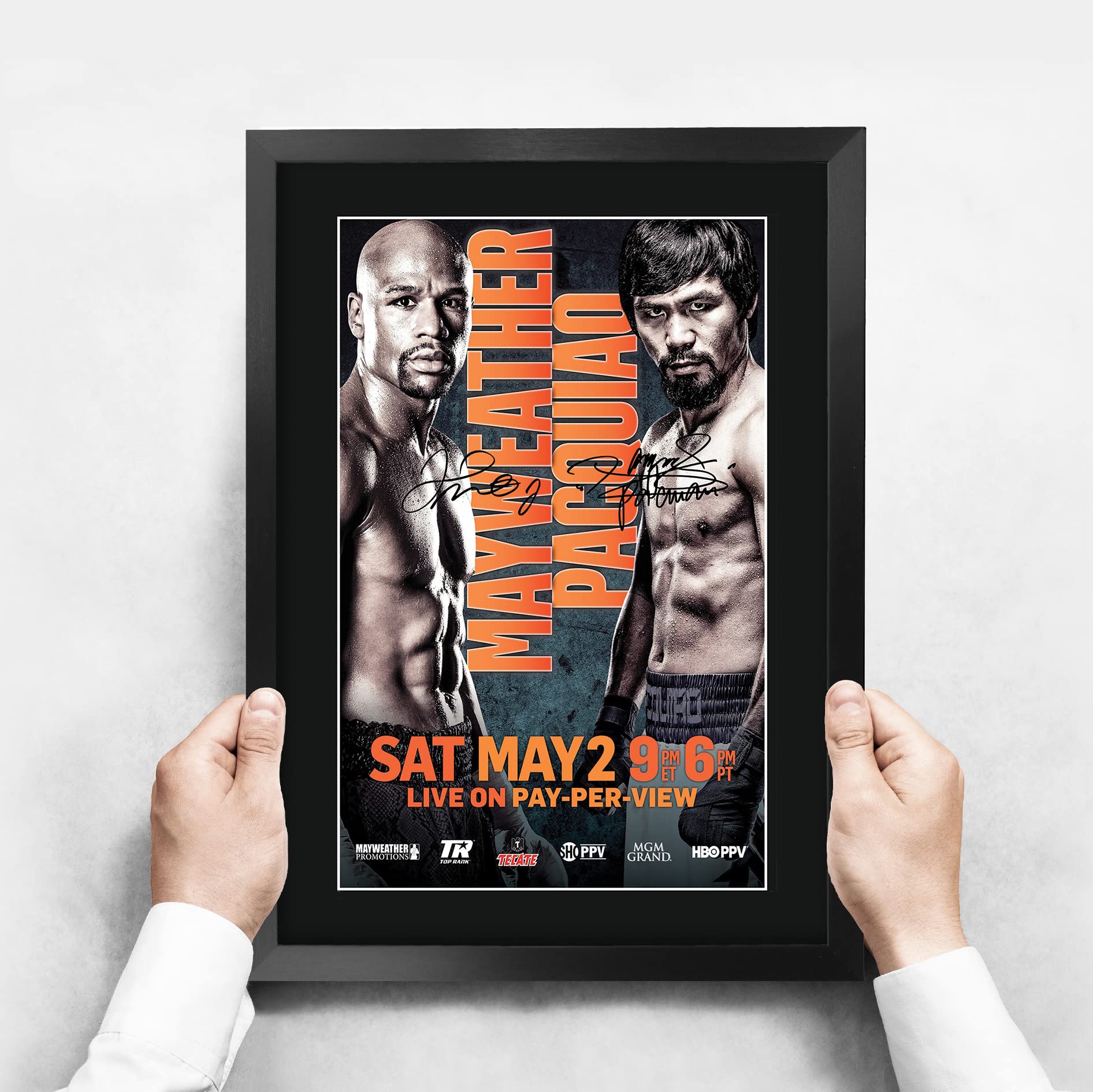 boxing match artwork