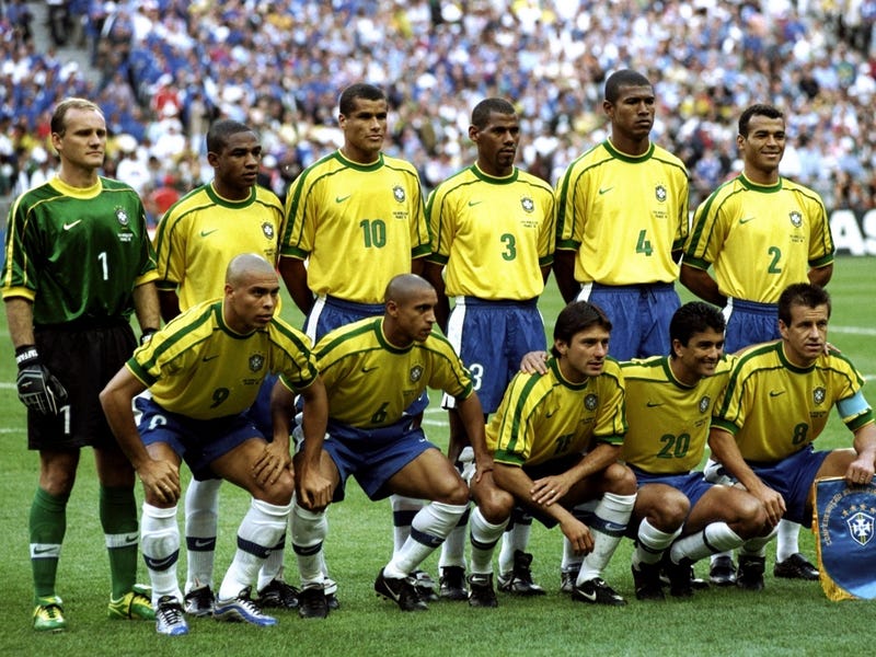 Brazil football legends
