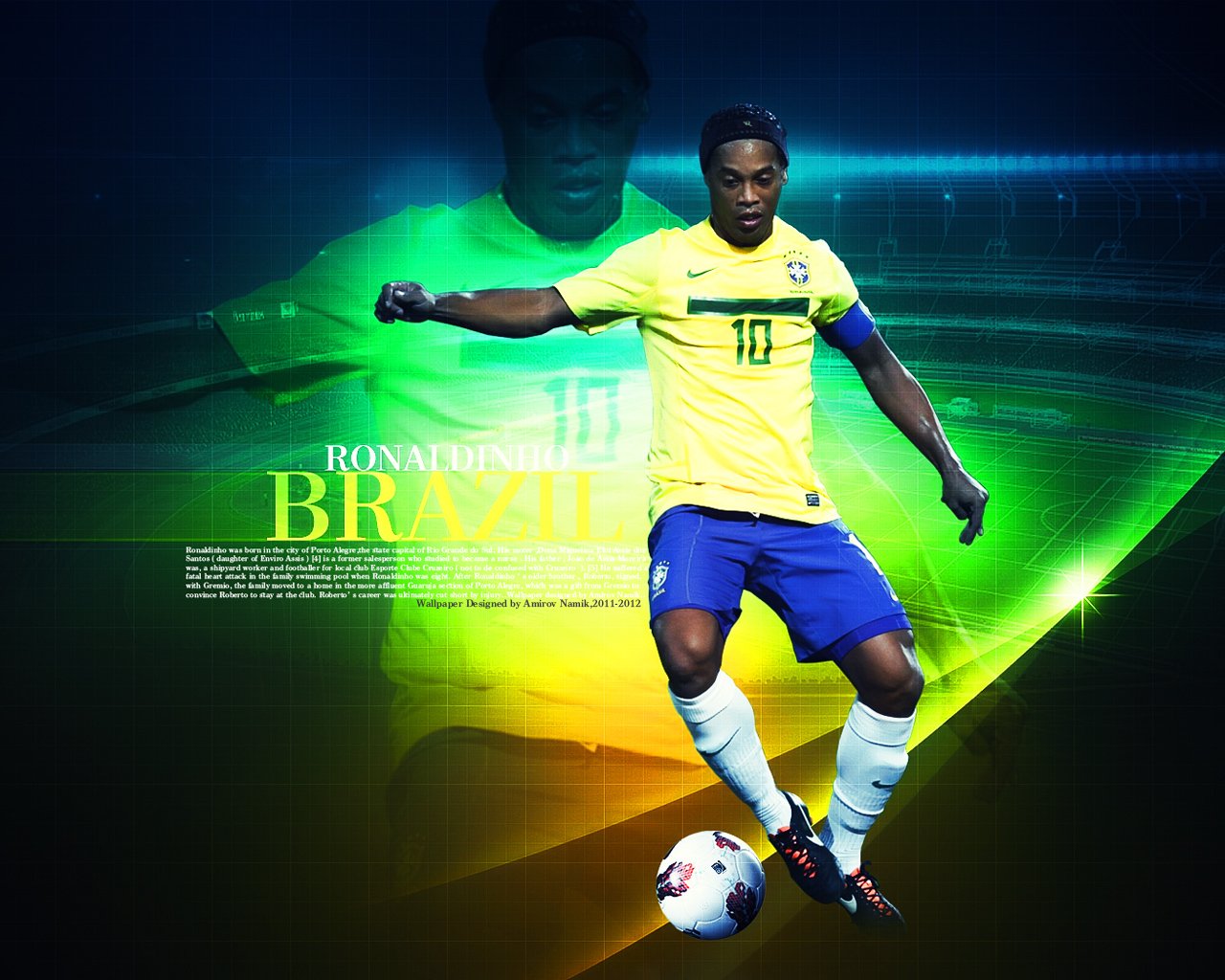 brazil ronaldinho wallpaper 0040