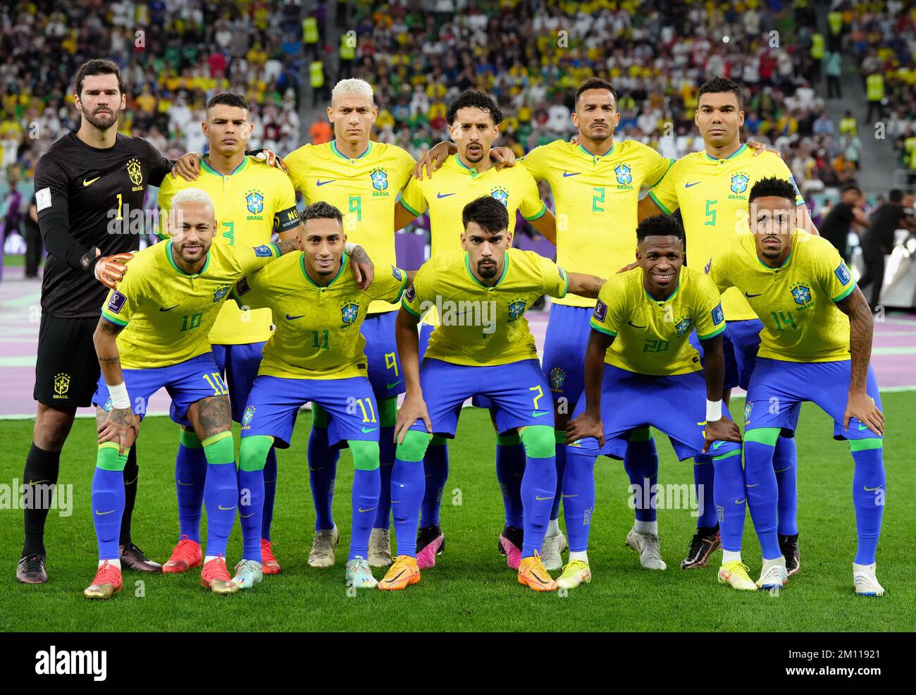 Brazil team 2022 lineup