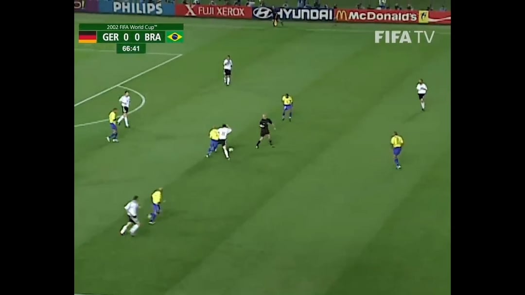 Brazil vs Germany 2002 stats