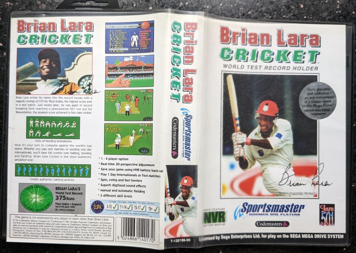 brian lara 501 0037