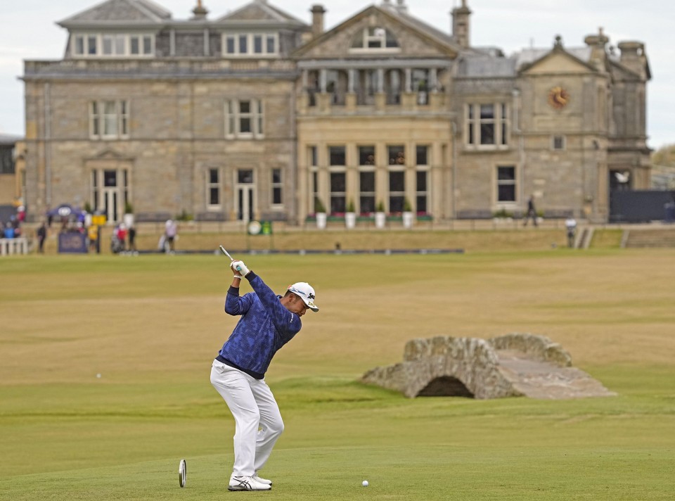 British Open golf leaderboard