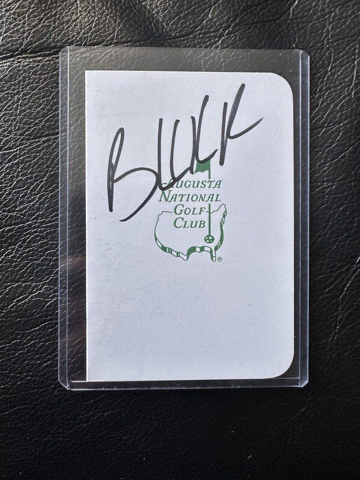 Brooks Koepka autograph authentication