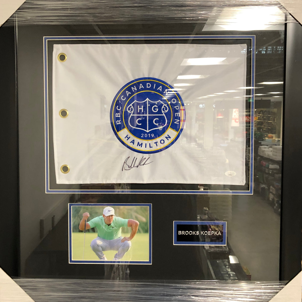 brooks koepka autograph 0009