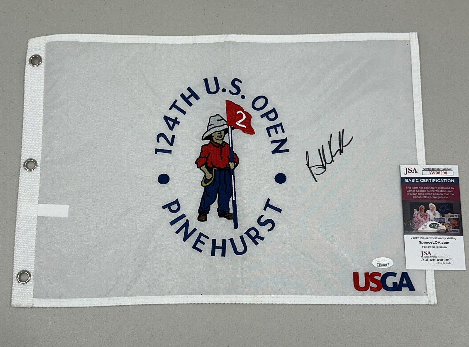 brooks koepka autograph 0017