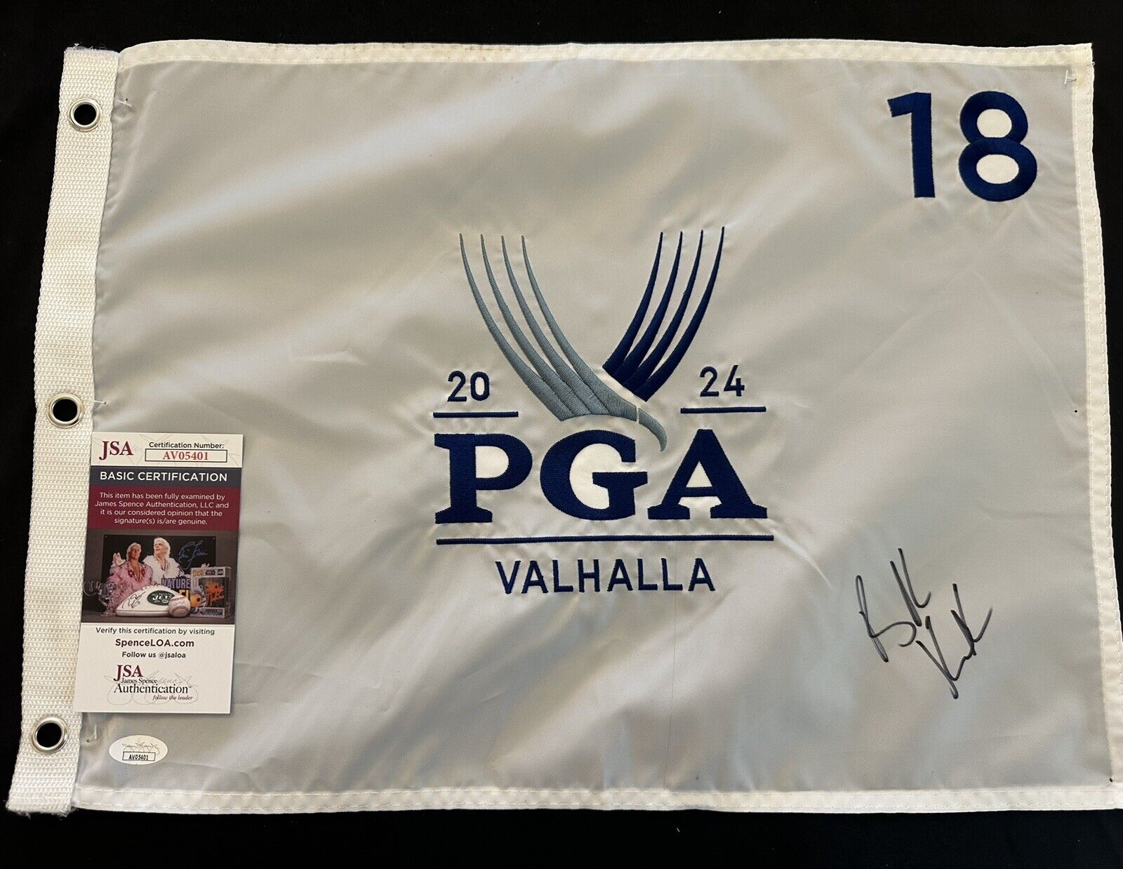 brooks koepka autograph 0021