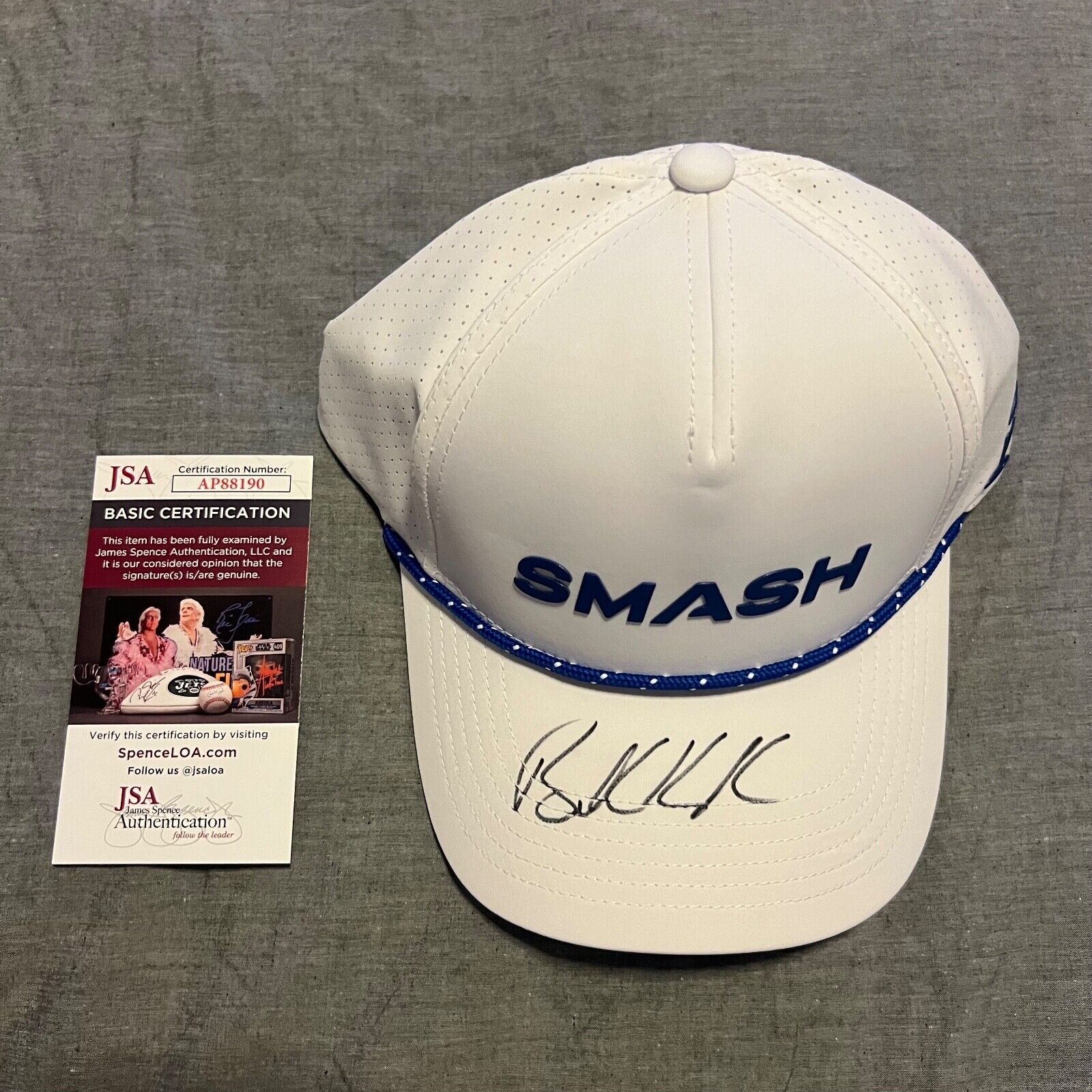 brooks koepka autograph 0023