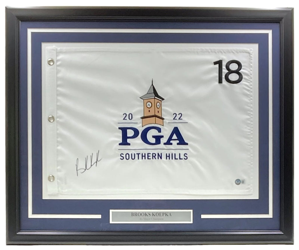 brooks koepka autograph 0025