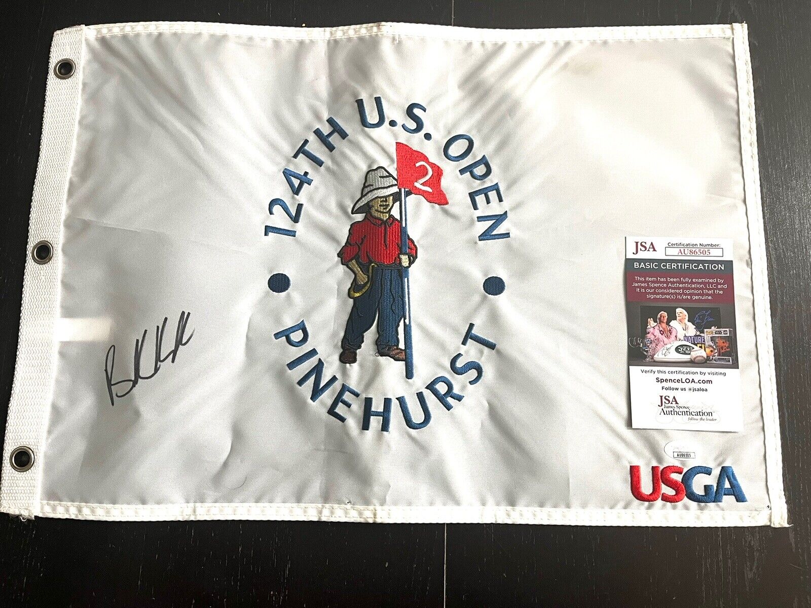 brooks koepka autograph 0028