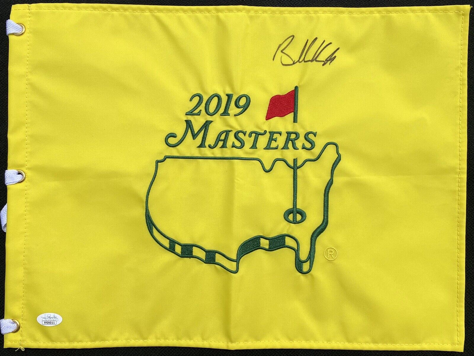 brooks koepka autograph 0033