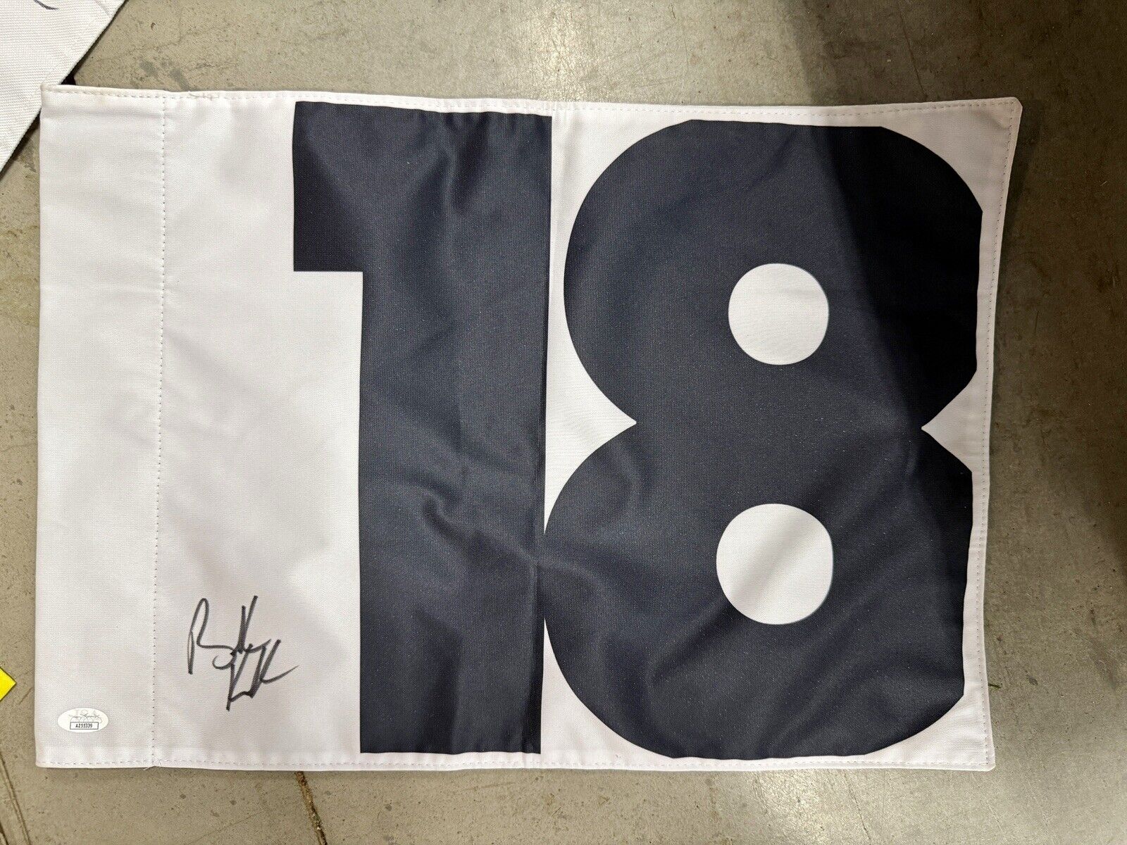 brooks koepka autograph 0036