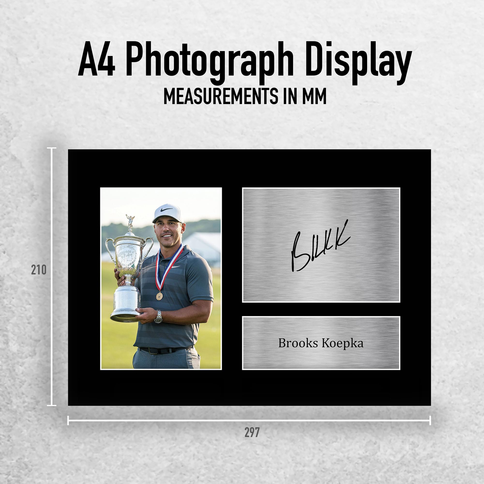 brooks koepka autograph 0040