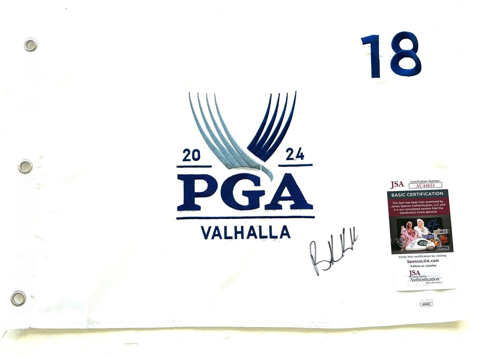 brooks koepka autograph 0044