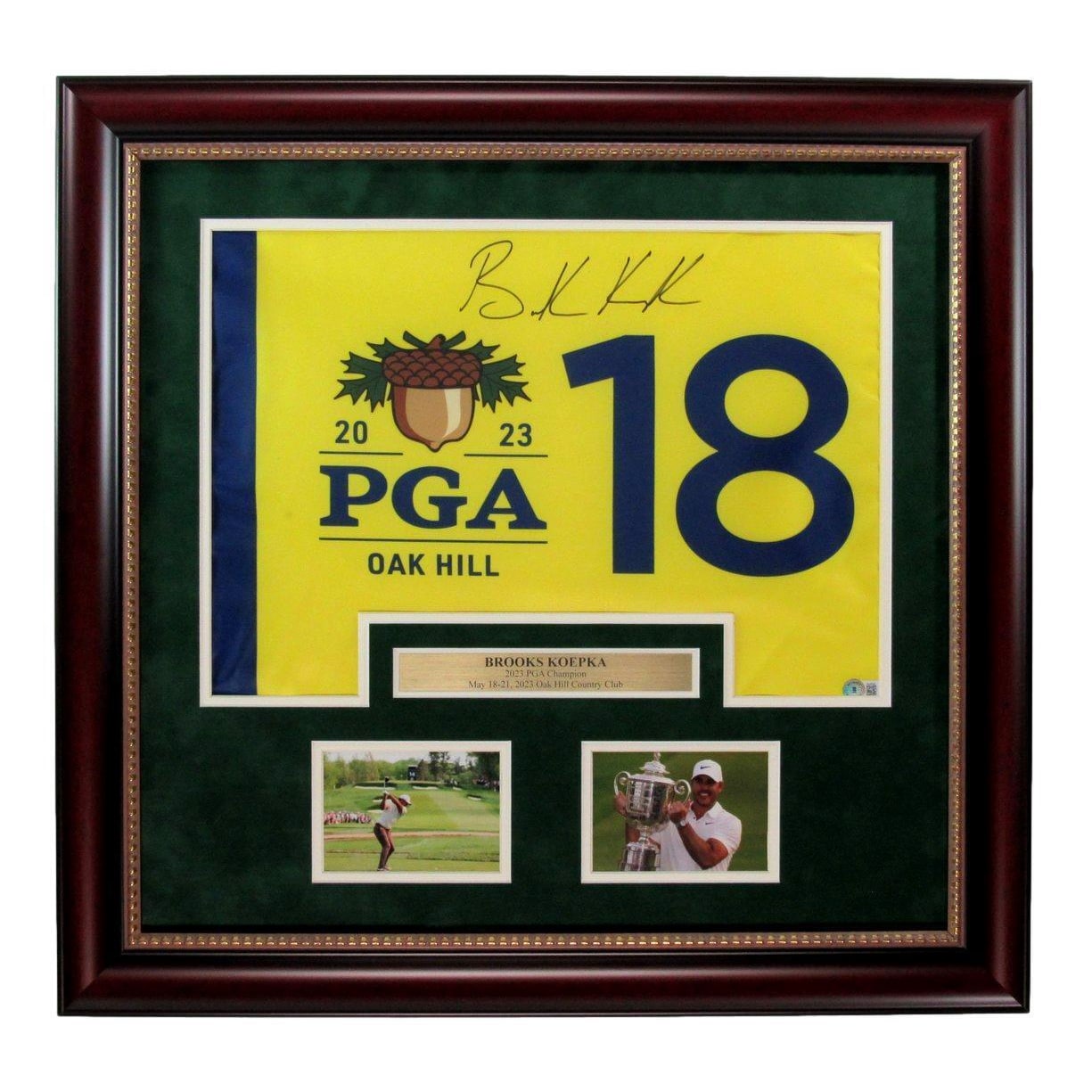 brooks koepka autograph 0045