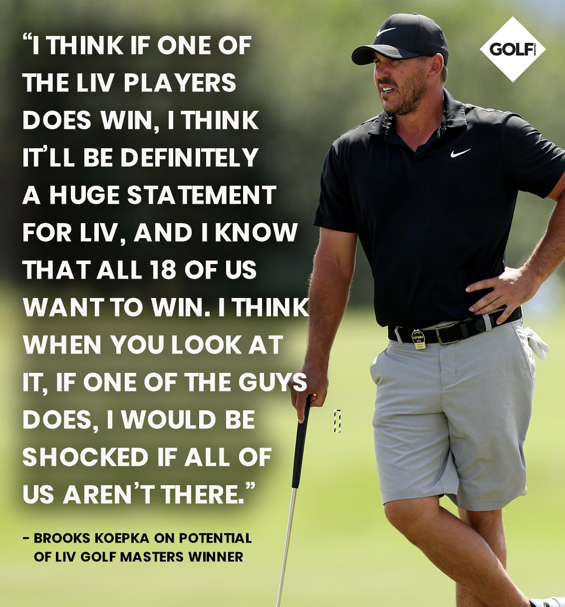 Brooks Koepka mindset quotes