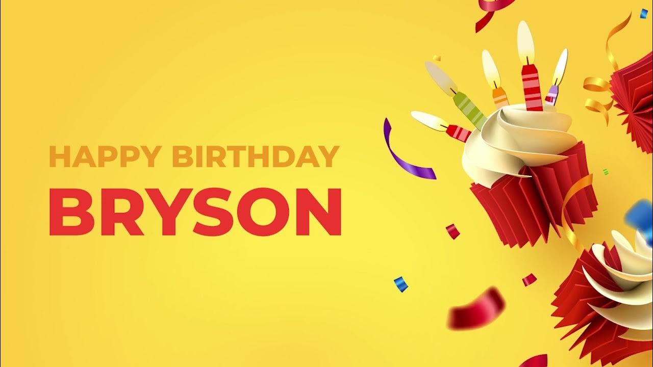 Bryson birthday theme