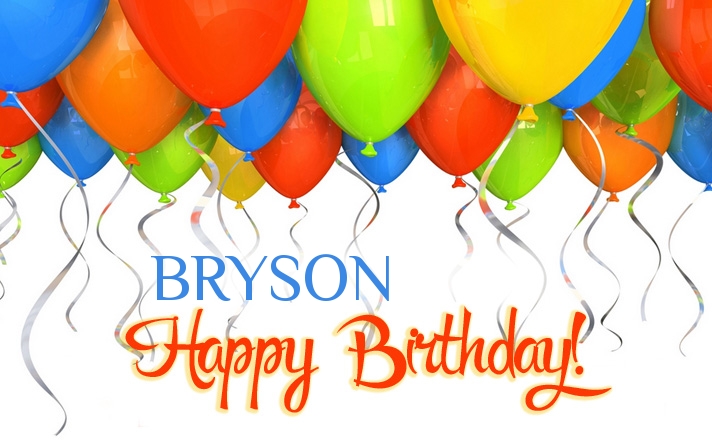 Bryson birthday wishes