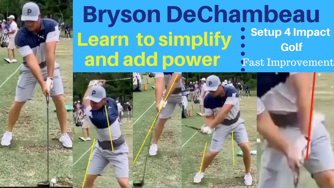 Bryson DeChambeau swing review
