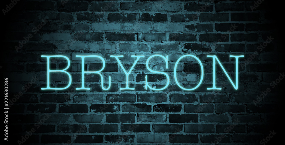 bryson name art
