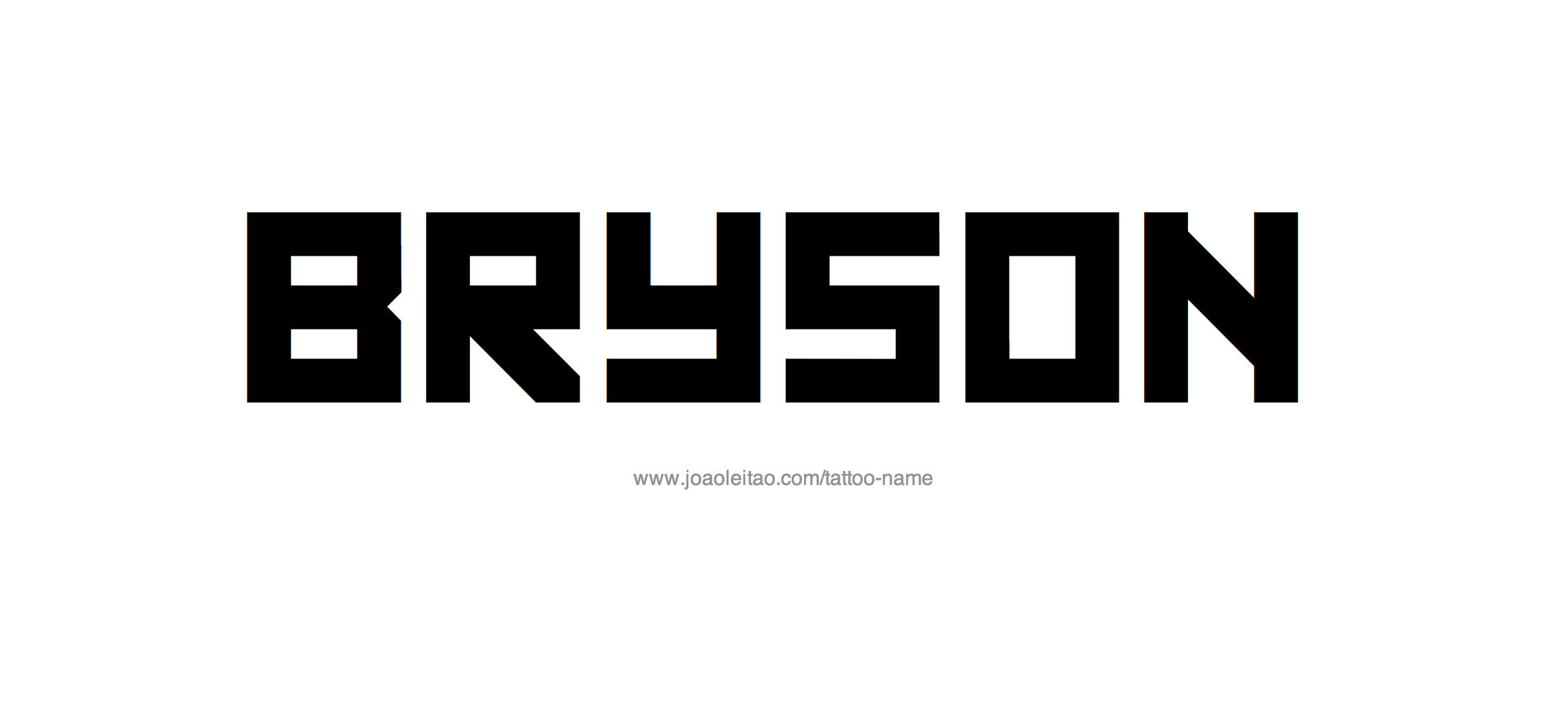 bryson name wallpaper 0037