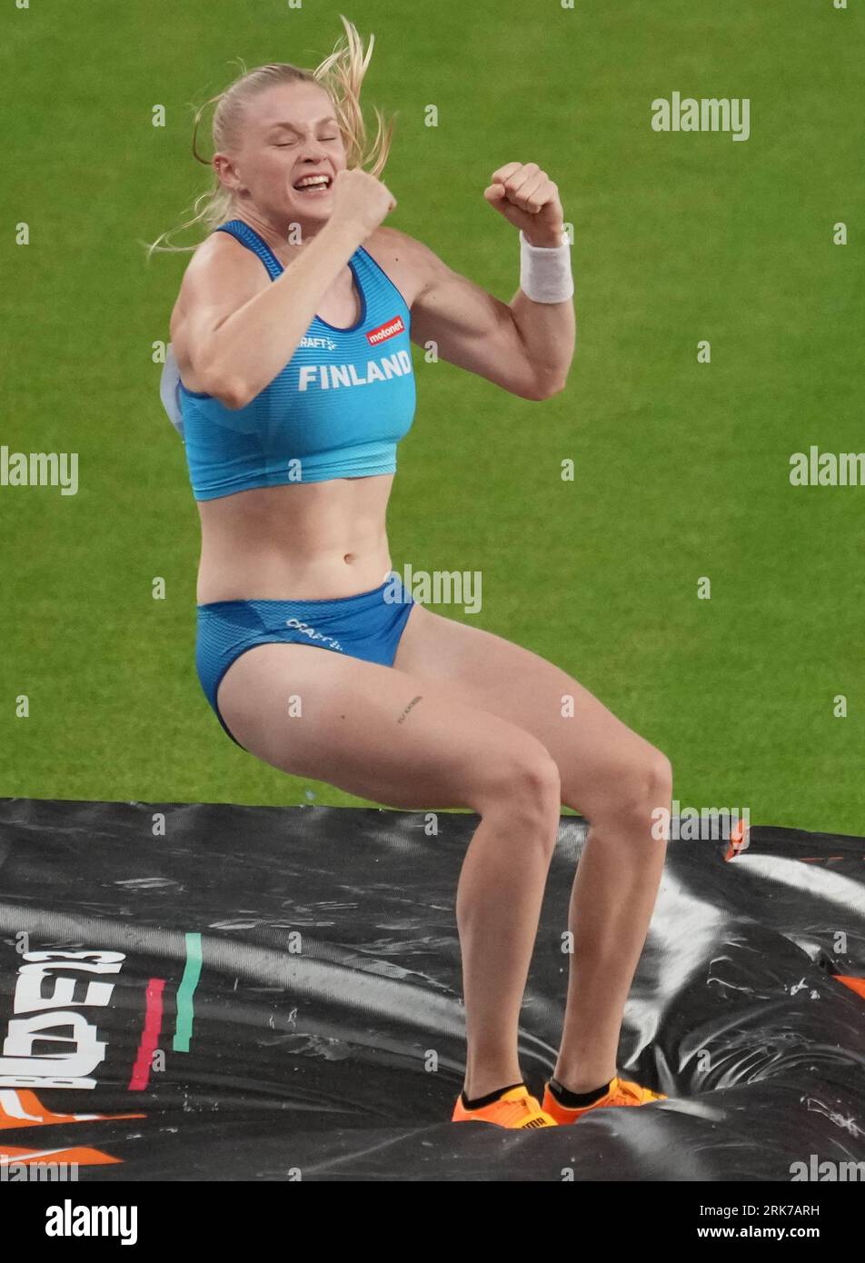Budapest pole vault competition
