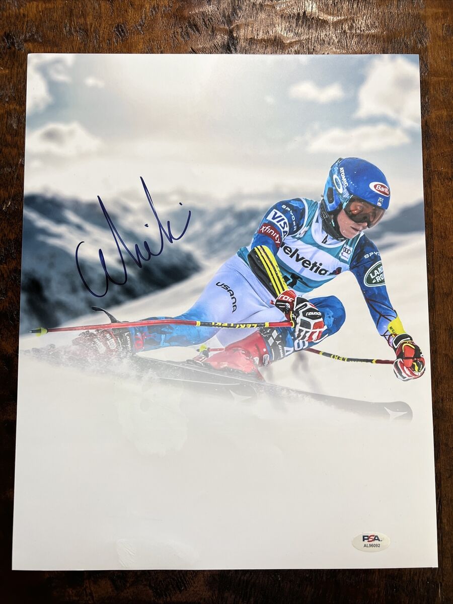 buy Mikaela Shiffrin autograph