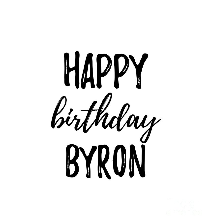 Byron birthday celebration
