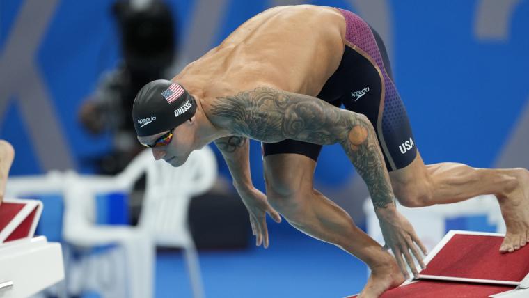 Caeleb Dressel race strategies
