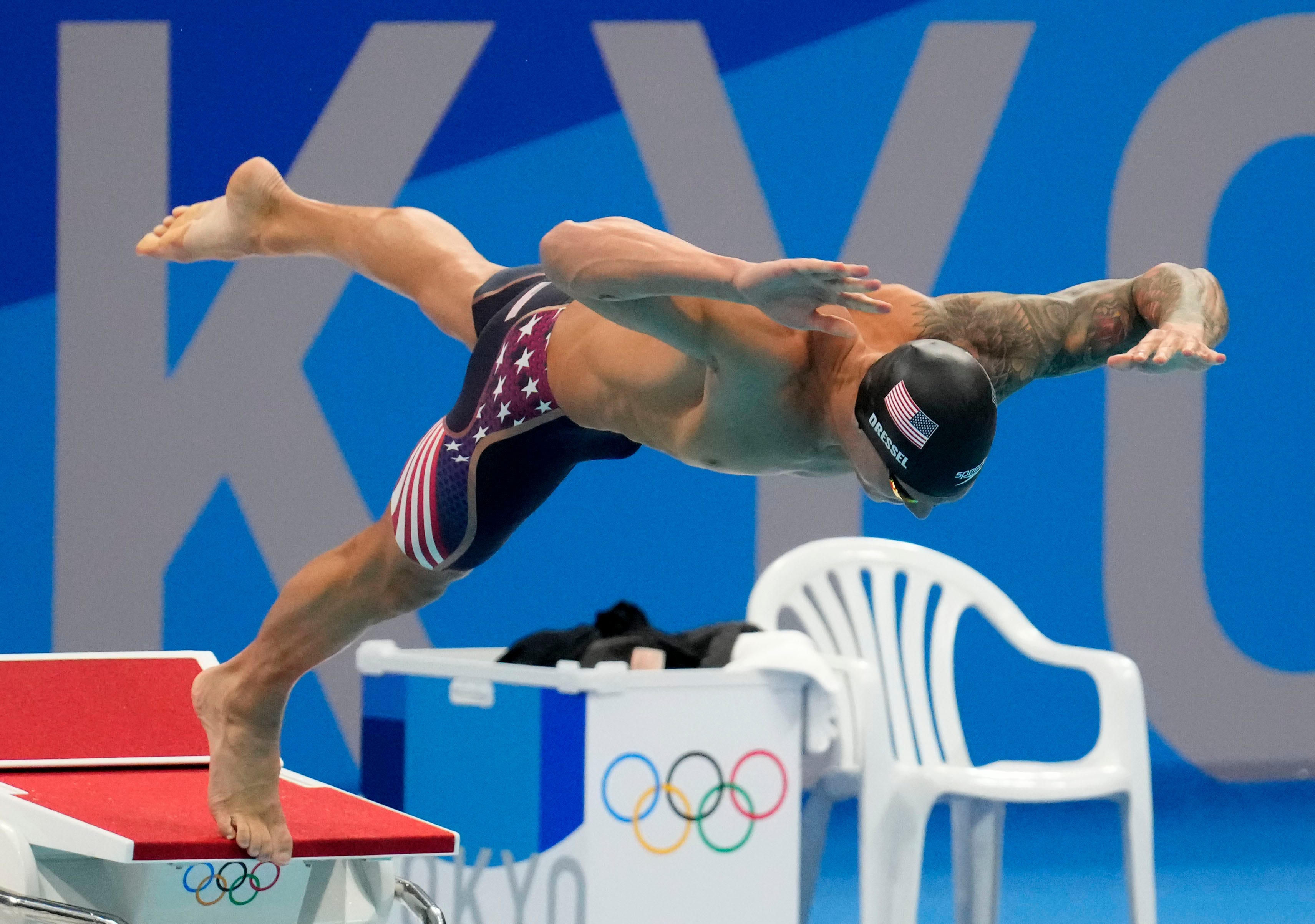 Caeleb Dressel record-breaking swims