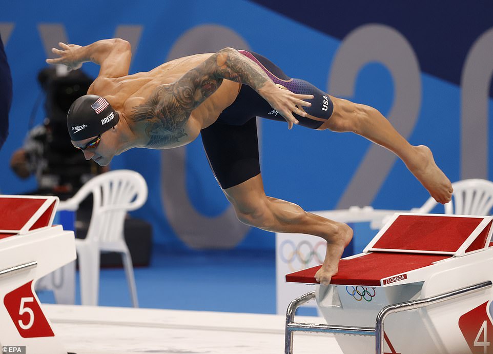 caeleb dressel start 0016