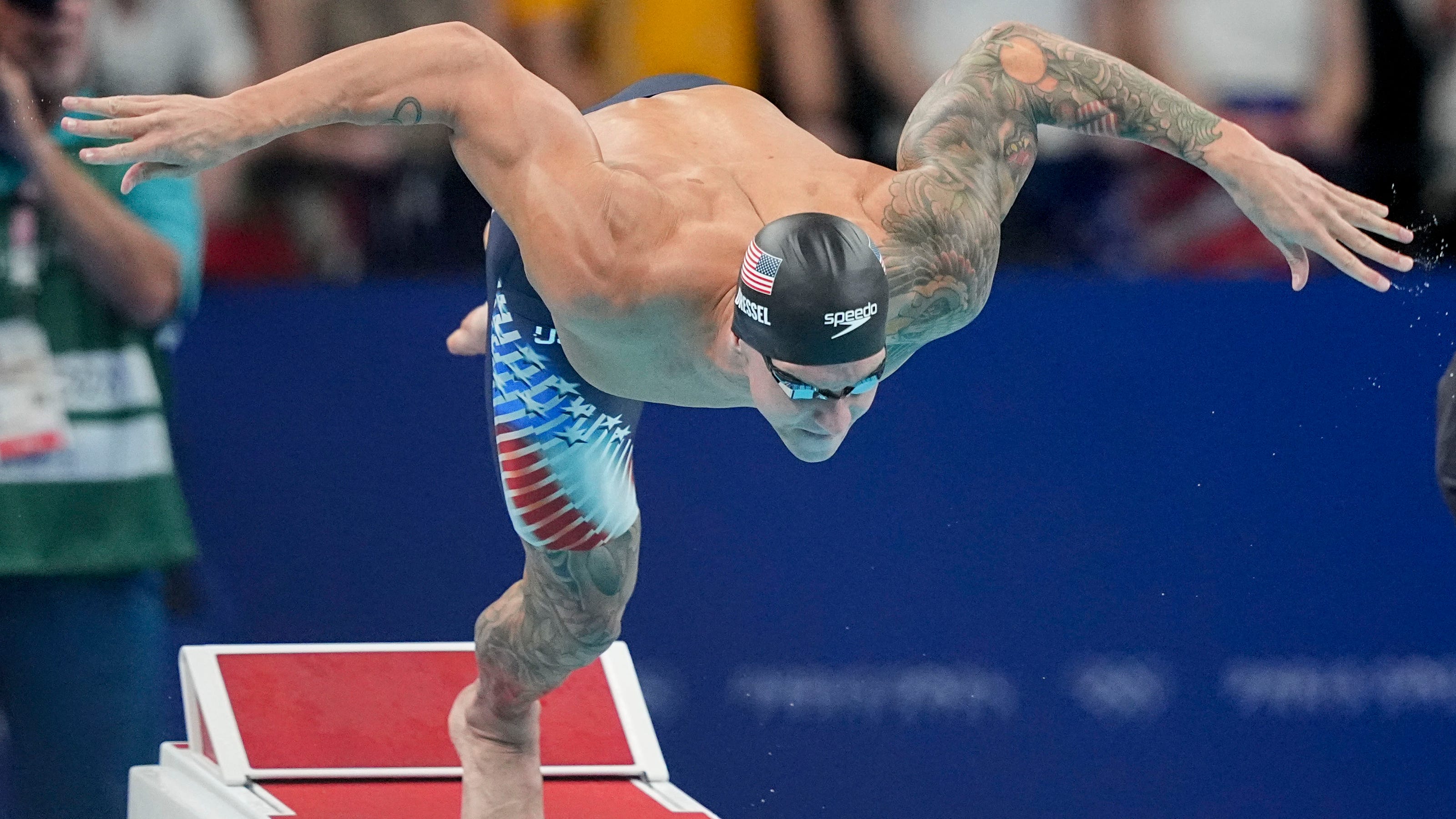 Caeleb Dressel swimming style
