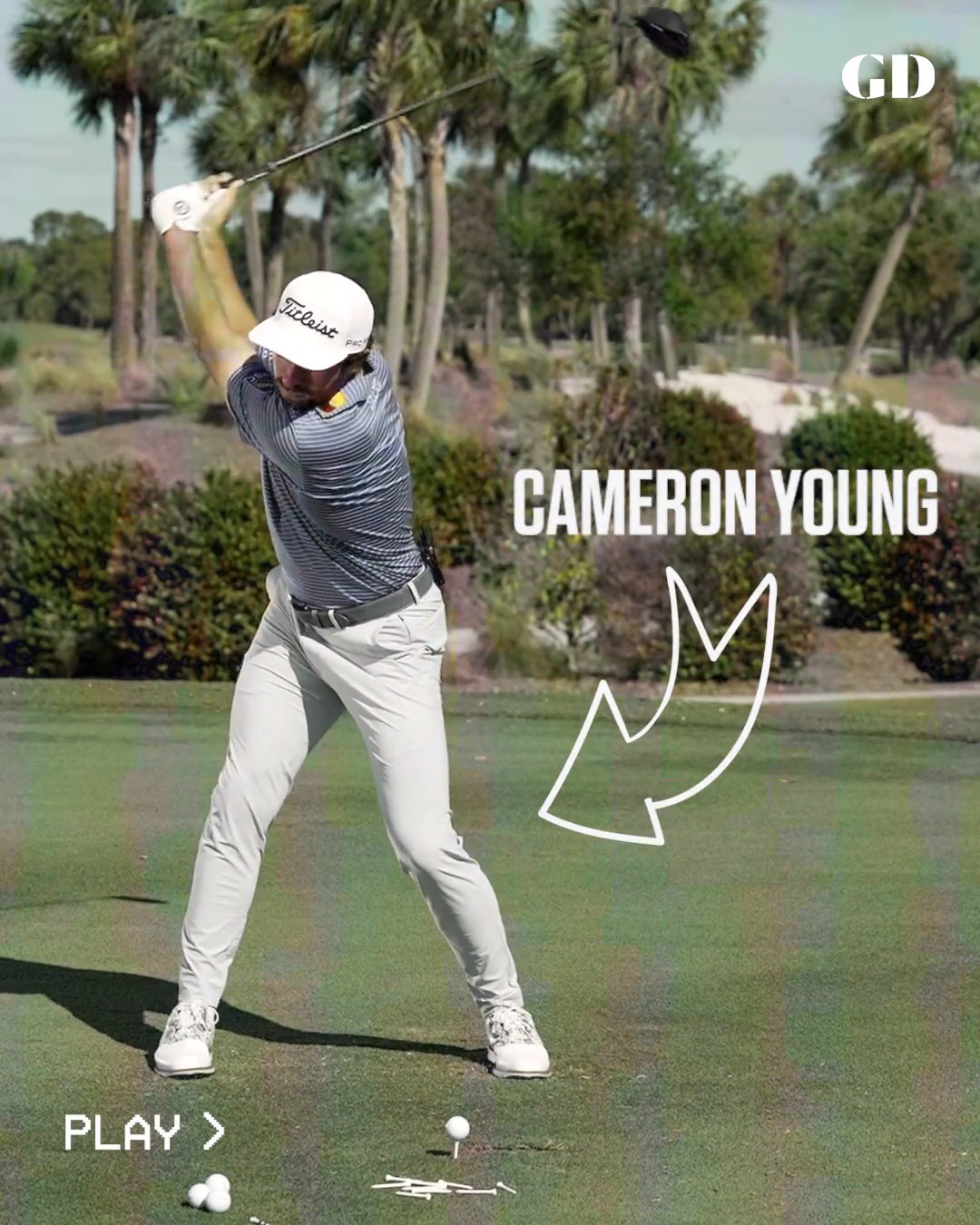 Cam Young golf swing 0012