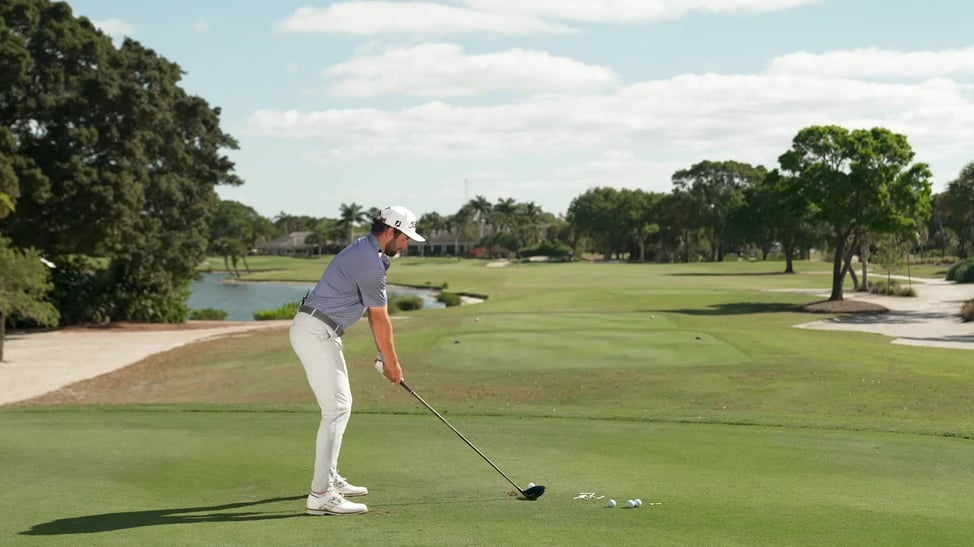 Cam Young golf swing 0023