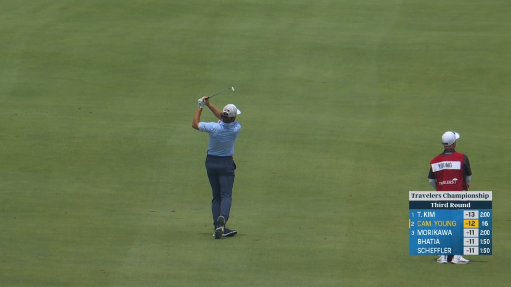 Cam Young golf swing 0034