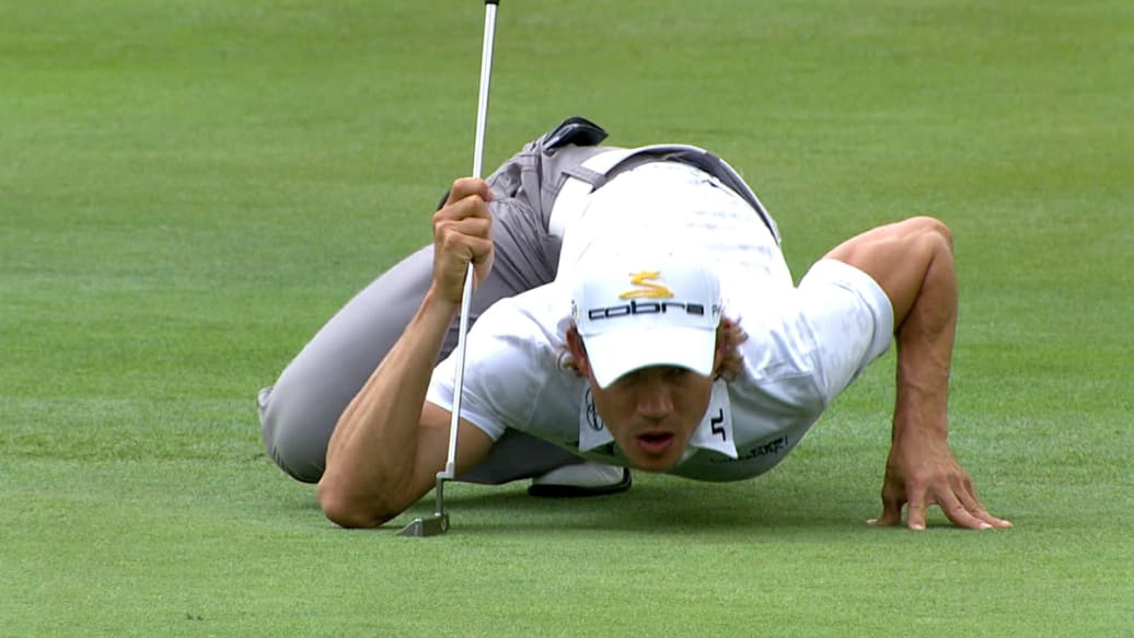 Camilo Villegas golf putting technique